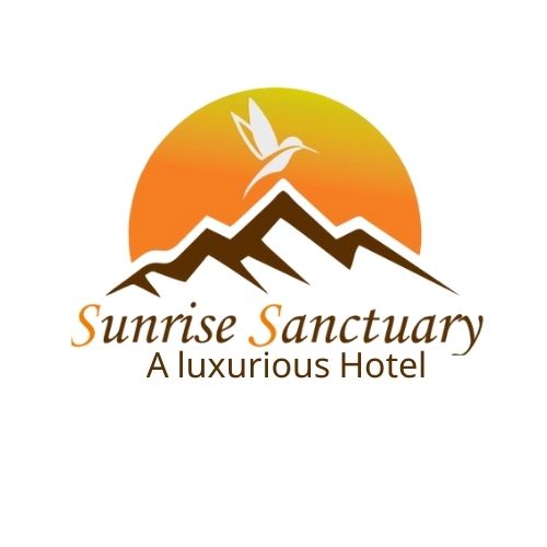 luxury hotel in mukteshwar logo sunrise sanctuary